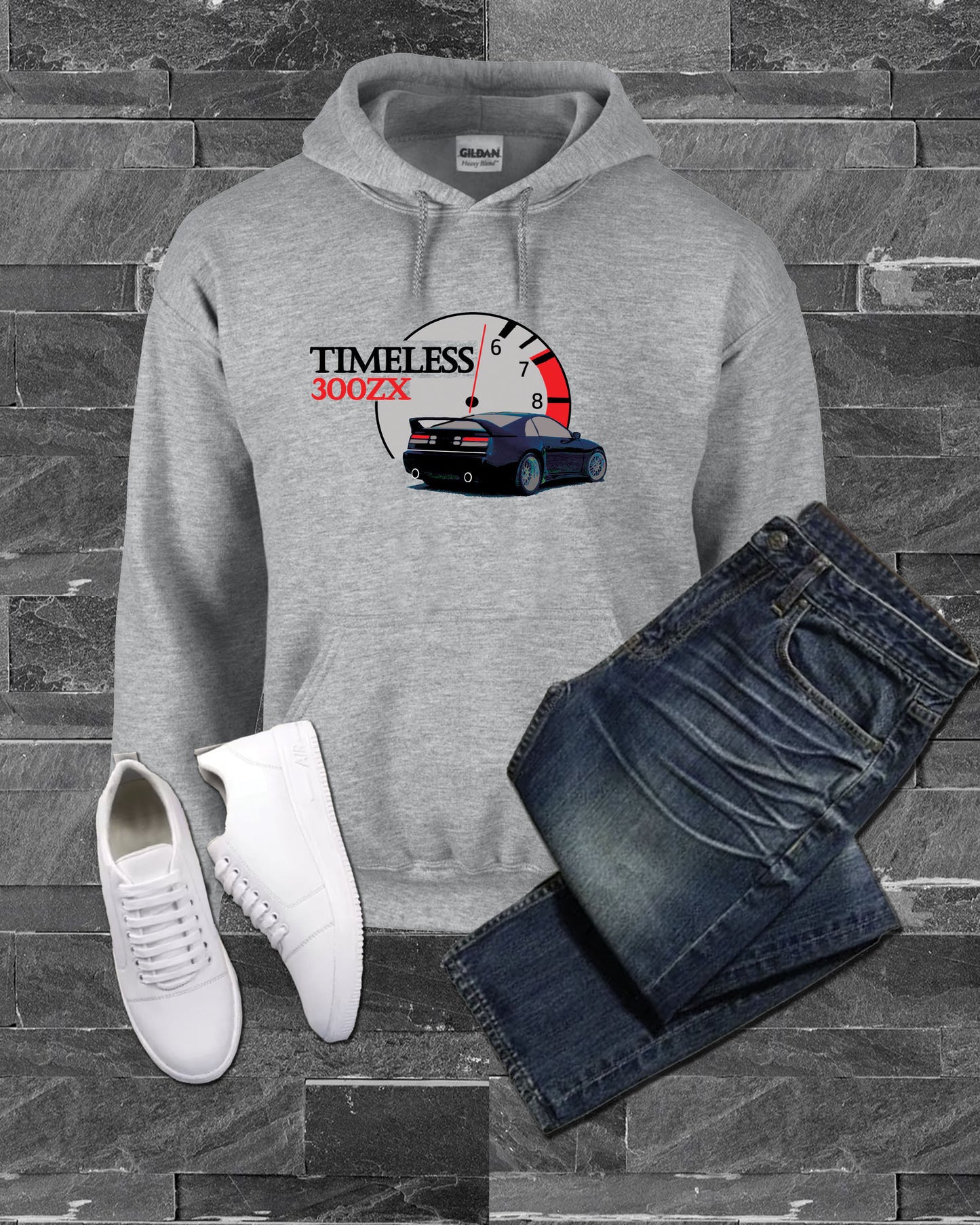 Hoodie, Sweatshirt, Timeless 300ZX, Car Sweatshirt
