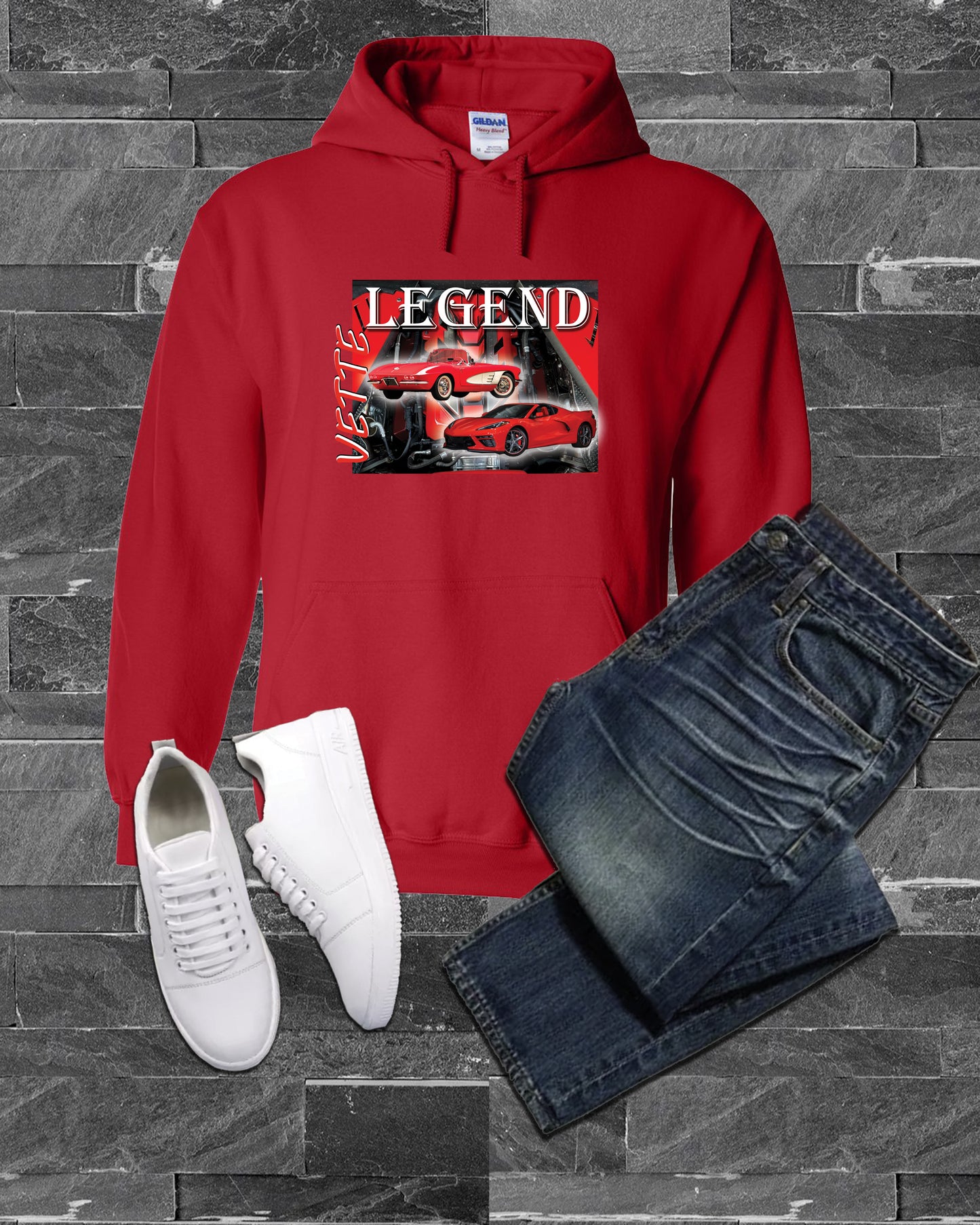 Hoodie, Sweatshirt, Corvette, Car Sweatshirt, Car Hoodie